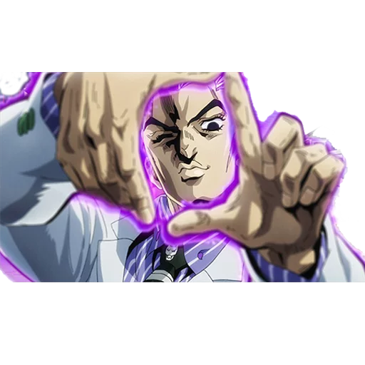 Sticker from the "Yoshikage Kira" sticker pack