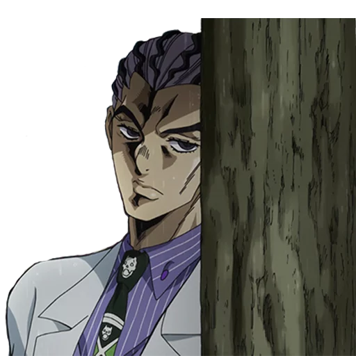 Sticker from the "Yoshikage Kira" sticker pack