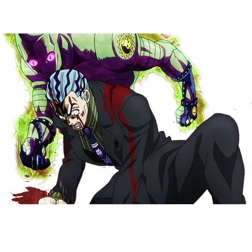 Sticker from the "Yoshikage Kira" sticker pack