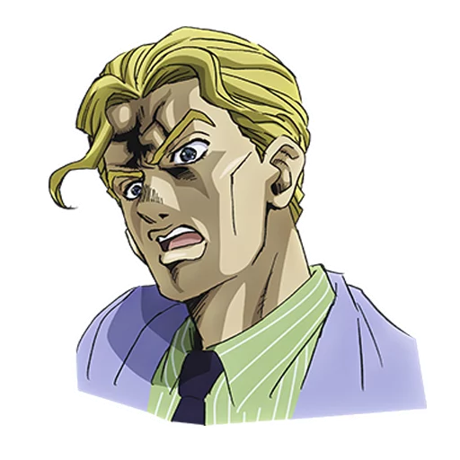 Sticker from the "Yoshikage Kira" sticker pack