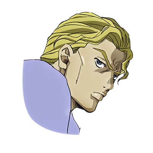 Sticker from the "Yoshikage Kira" sticker pack