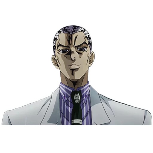 Sticker from the "Yoshikage Kira" sticker pack