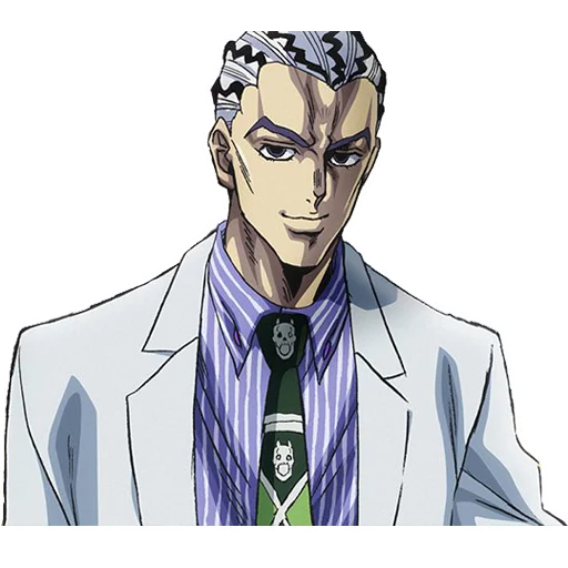 Sticker from the "Yoshikage Kira" sticker pack