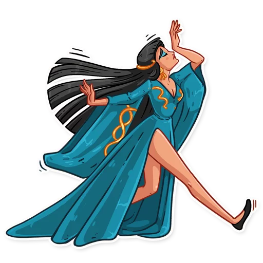 Sticker Cleopatra