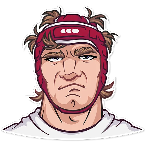 Sticker from the "Amazing Rugby" sticker pack