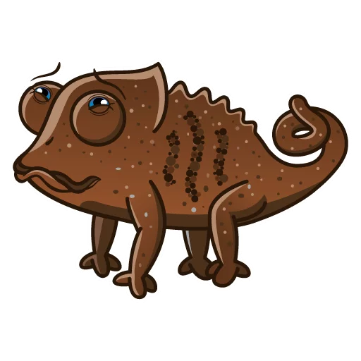 Sticker from the "Chameleon" sticker pack