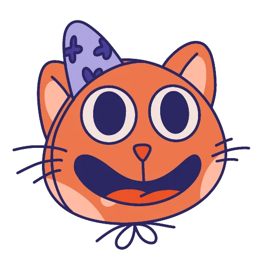 Sticker from the "MOM The Cat" sticker pack