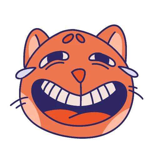 Sticker from the "MOM The Cat" sticker pack