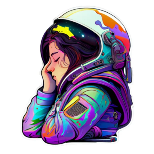 Sticker from the "КосмоСтикеры" sticker pack