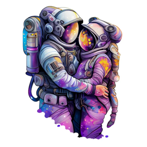 Sticker from the "КосмоСтикеры" sticker pack