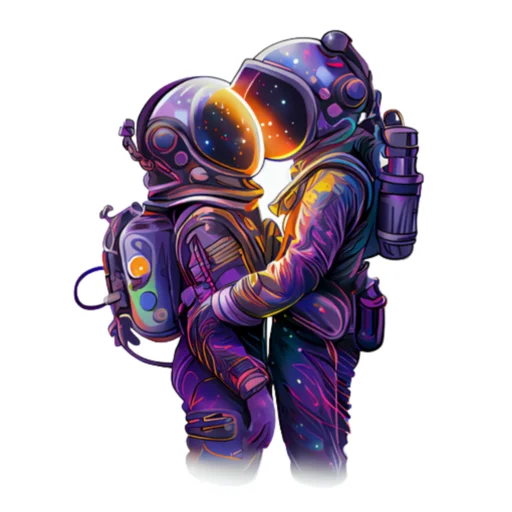 Sticker from the "КосмоСтикеры" sticker pack