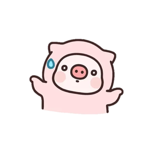 Sticker from the "Pig" sticker pack