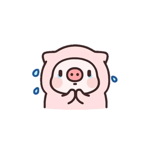 Sticker from the "Pig" sticker pack