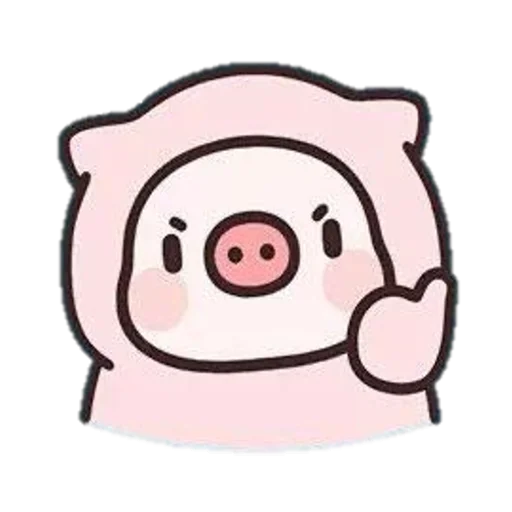 Sticker from the "Pig" sticker pack