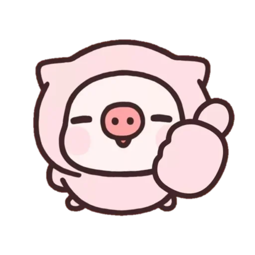 Sticker from the "Pig" sticker pack