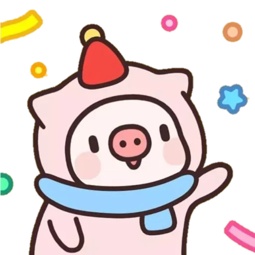 Sticker from the "Pig" sticker pack