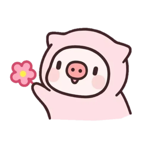 Sticker from the "Pig" sticker pack