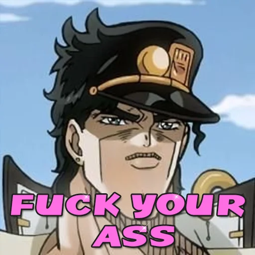 Sticker from the "JoJo2" sticker pack