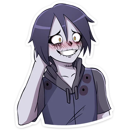 Sticker from the "Zombie Zack" sticker pack