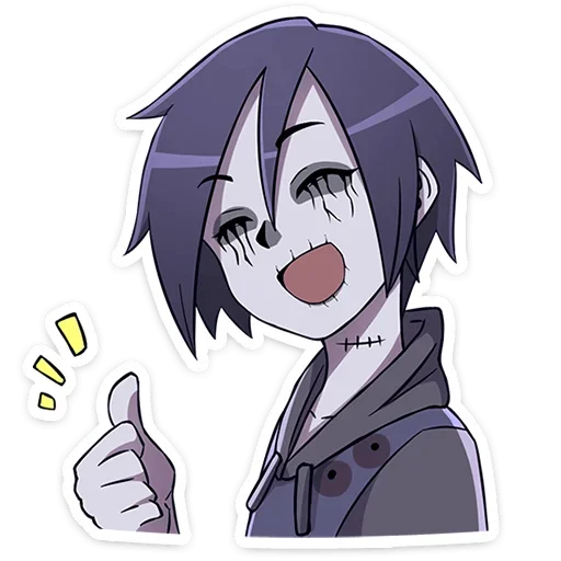 Sticker from the "Zombie Zack" sticker pack