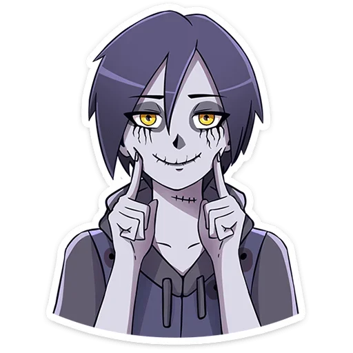 Sticker from the "Zombie Zack" sticker pack