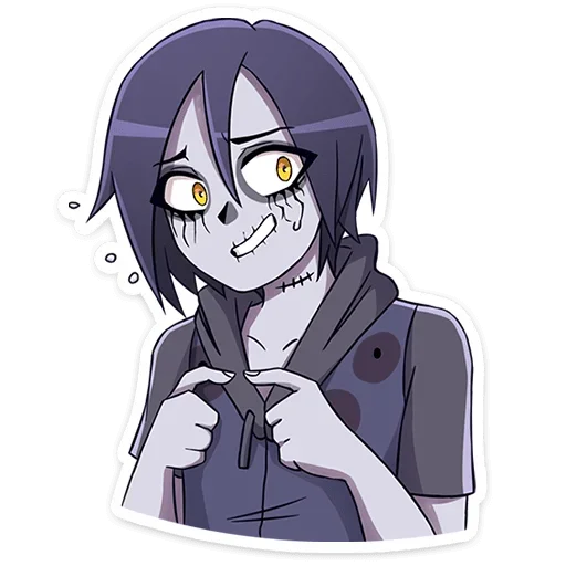 Sticker from the "Zombie Zack" sticker pack