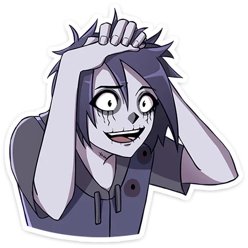 Sticker from the "Zombie Zack" sticker pack