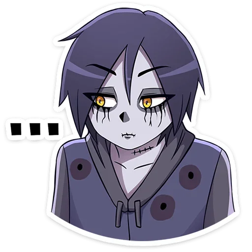 Sticker from the "Zombie Zack" sticker pack