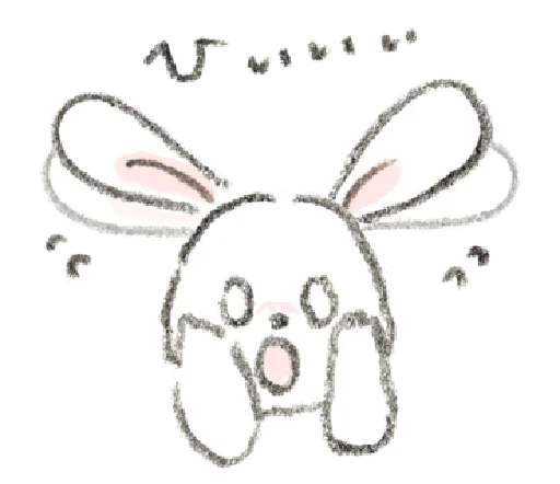 Sticker from the "Bunny ✰" sticker pack