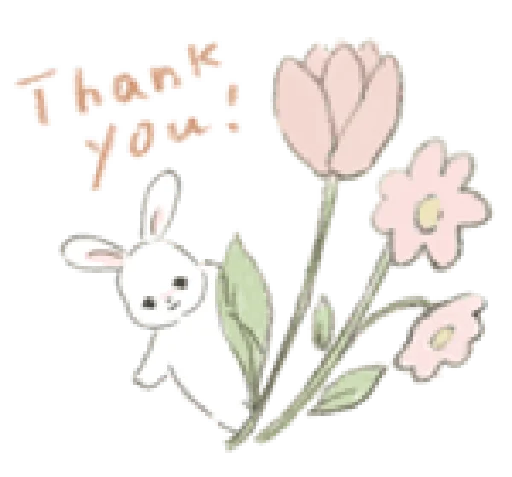 Sticker from the "Bunny ✰" sticker pack