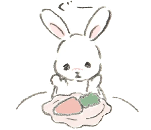 Sticker from the "Bunny ✰" sticker pack