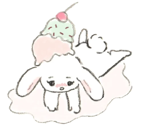 Sticker from the "Bunny ✰" sticker pack