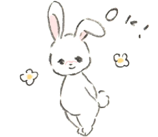 Sticker from the "Bunny ✰" sticker pack