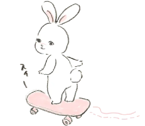 Sticker from the "Bunny ✰" sticker pack