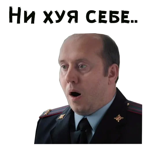 Sticker from the ":: Полицейский с Рублевки" sticker pack