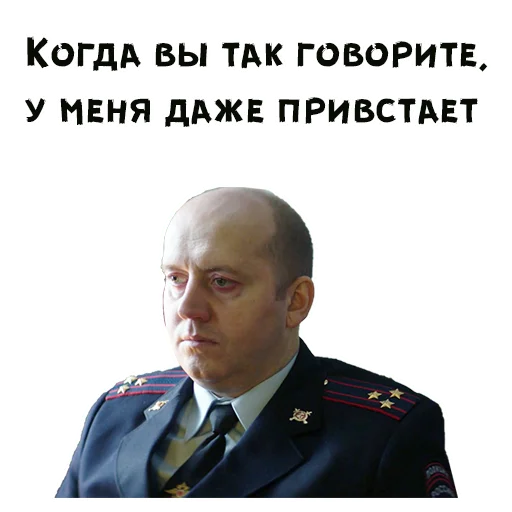 Sticker from the ":: Полицейский с Рублевки" sticker pack