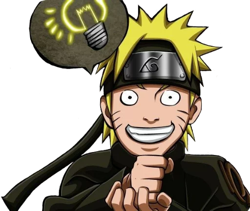 Sticker from the "Naruto" sticker pack