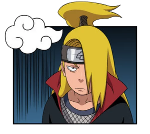 Sticker from the "Naruto" sticker pack