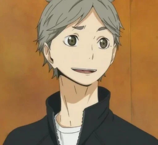 Sticker from the "✎sugawara koushi" sticker pack