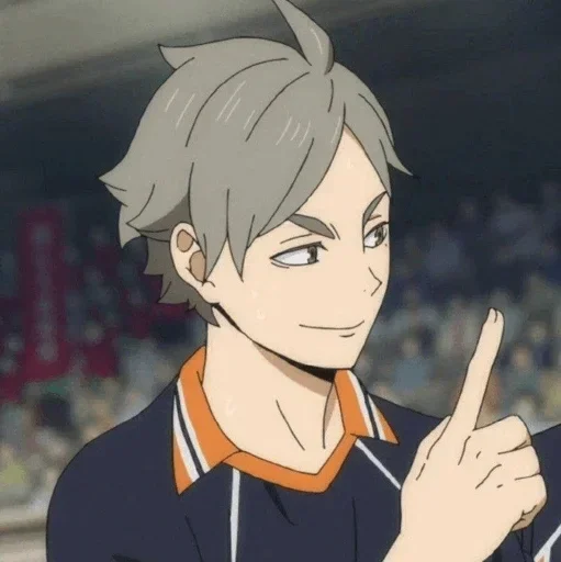 Sticker from the "✎sugawara koushi" sticker pack