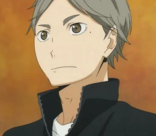 Sticker from the "✎sugawara koushi" sticker pack