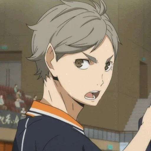 Sticker from the "✎sugawara koushi" sticker pack