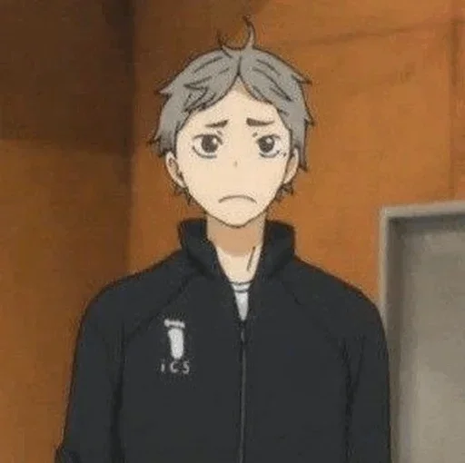 Sticker from the "✎sugawara koushi" sticker pack