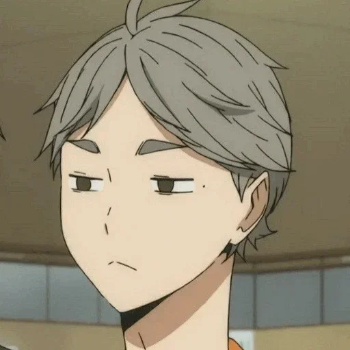 Sticker from the "✎sugawara koushi" sticker pack