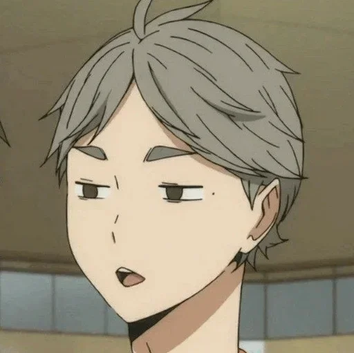 Sticker from the "✎sugawara koushi" sticker pack