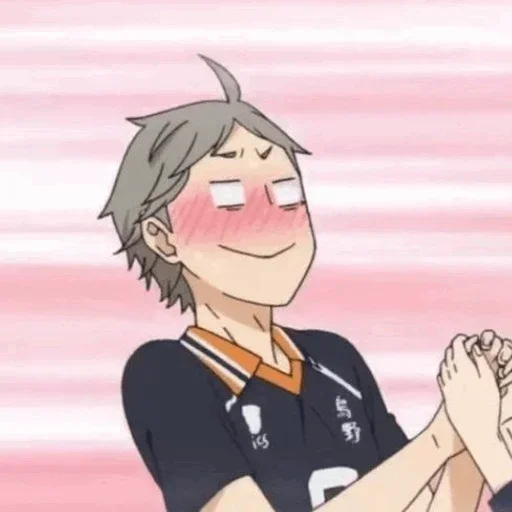 Sticker from the "✎sugawara koushi" sticker pack