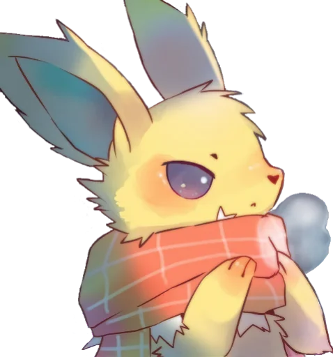 Sticker from the "Jolteon emotes" sticker pack