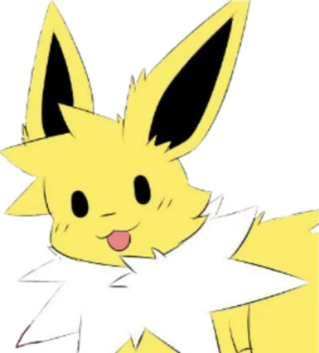 Sticker Jolteon emotes