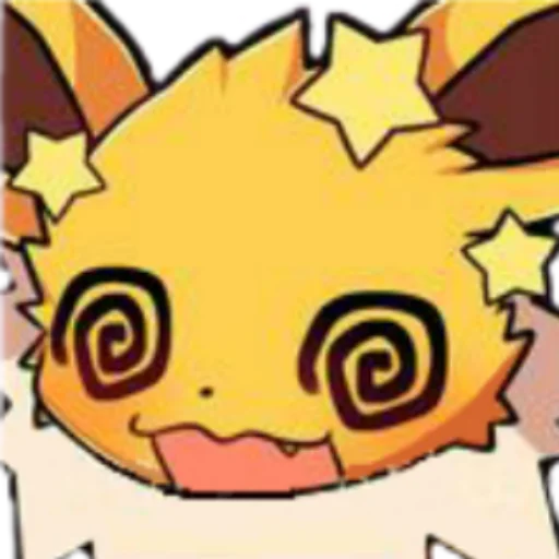 Sticker Jolteon emotes