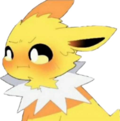 Sticker Jolteon emotes